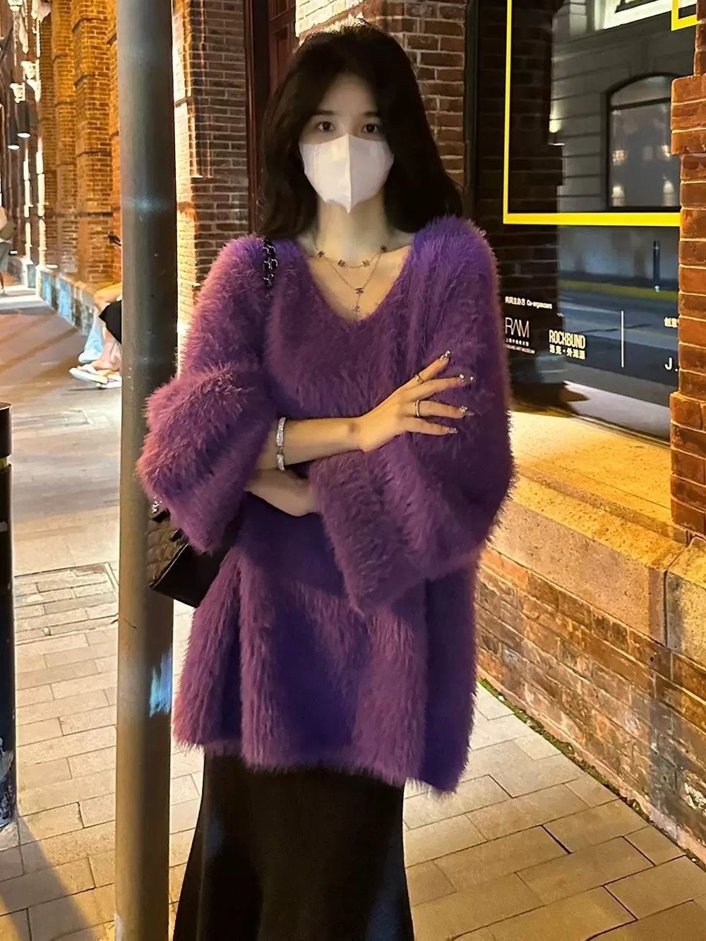 Cardigan Chic & Stil pour femmes en peluche et à la mode