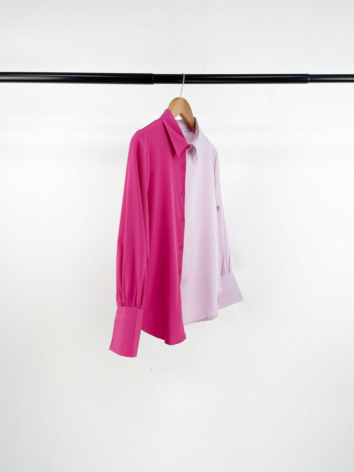 Ladies Button Blouse Stylish Lune London