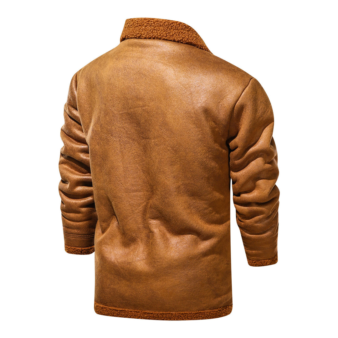 Fashionable men's jacket with warm plush lining Lune London