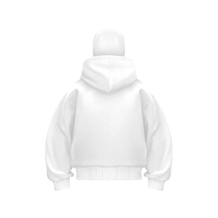 Oversized hoodie for women with integrated face protection Lune London