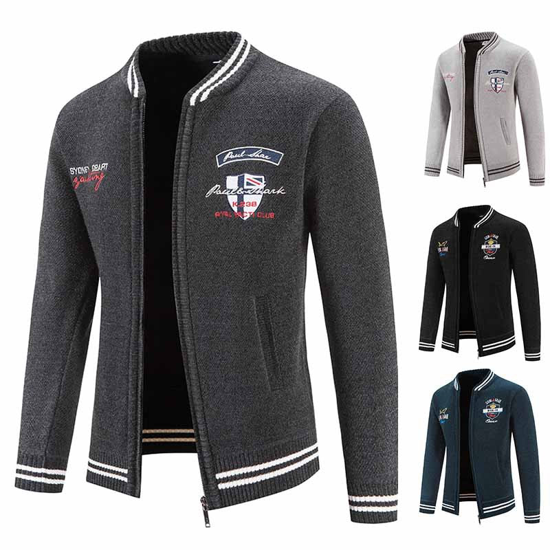 Men's sport knitted jacket with versatile design Lune London