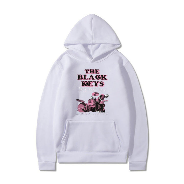 Women's hoodie with creative rock band design and comfortable fit Lune London