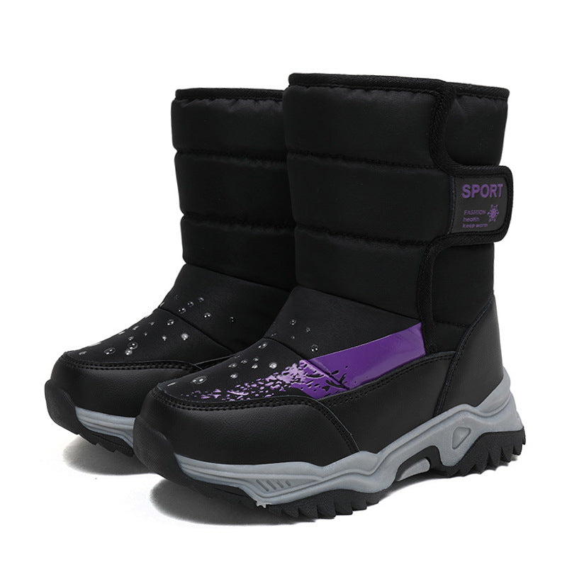 Women's waterproof winter boots with non-slip sole and insulating lining Lune London