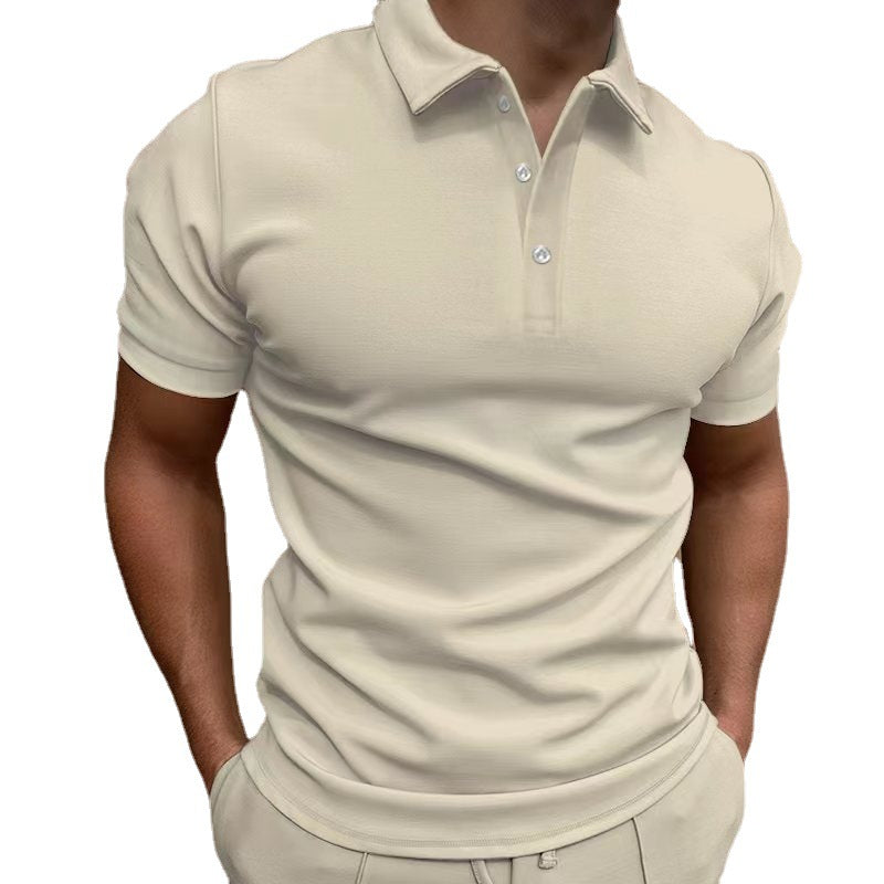 Performance-focused short sleeve polo shirt for men Chic und Stil