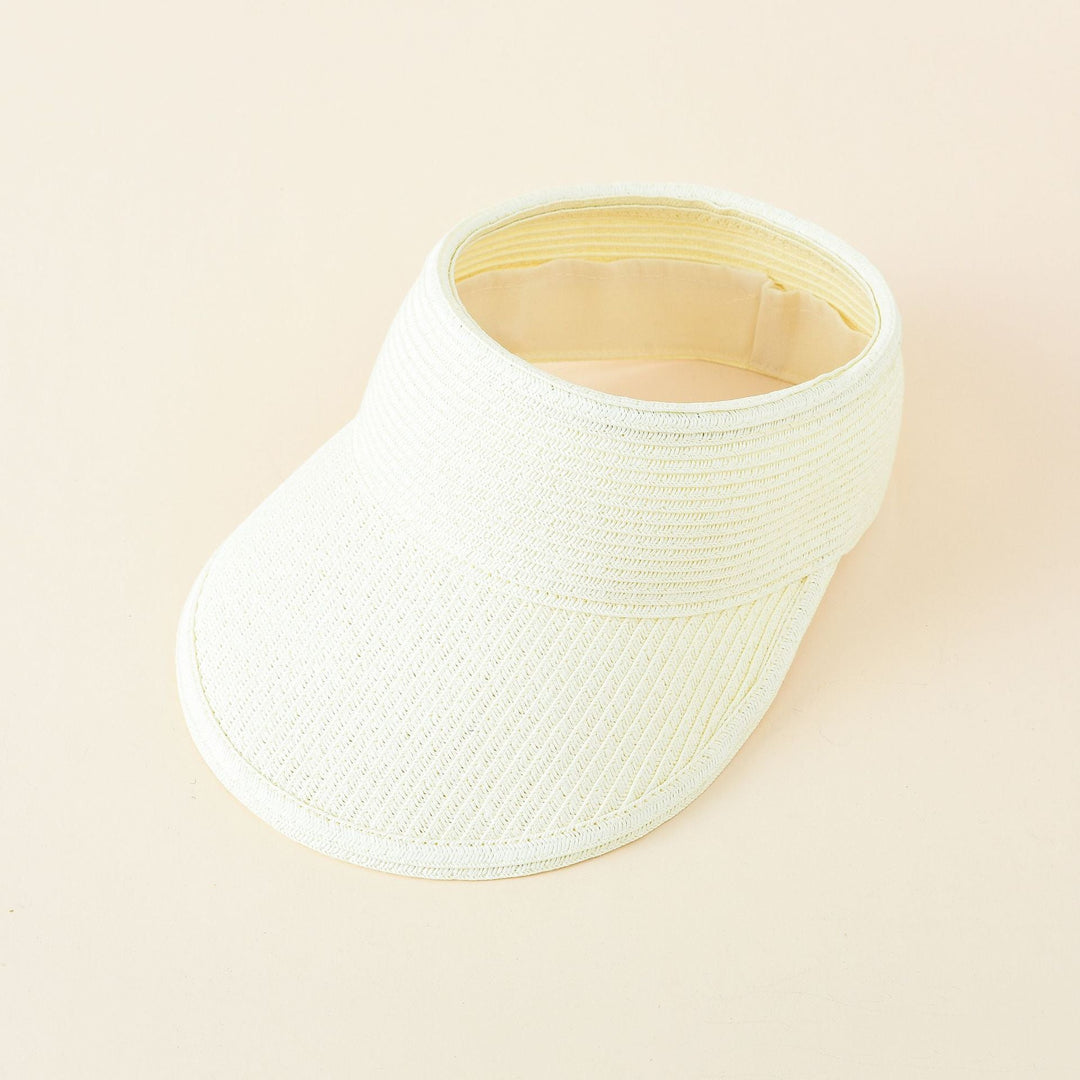 Women's sun visor with breathable fabric and wide brim Lune London