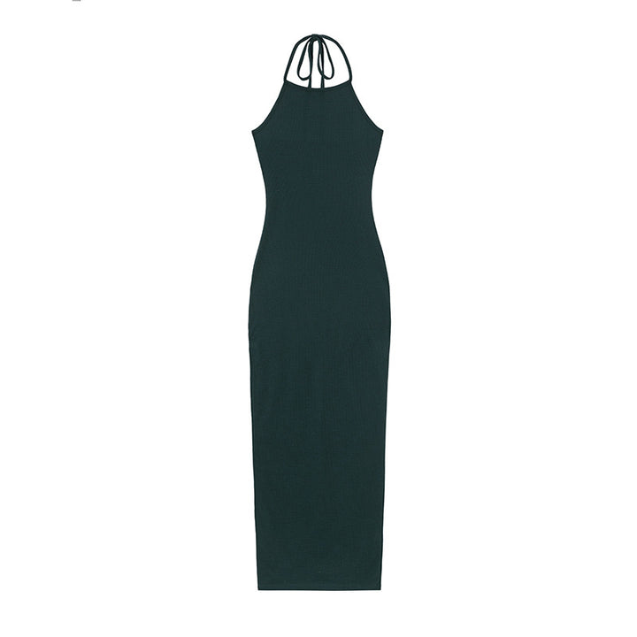 Elegant maxi dress for women with side slit Lune London