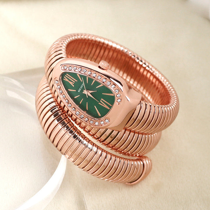 Lune London | Snake Watch with Quartz Movement and Personal Bracelet