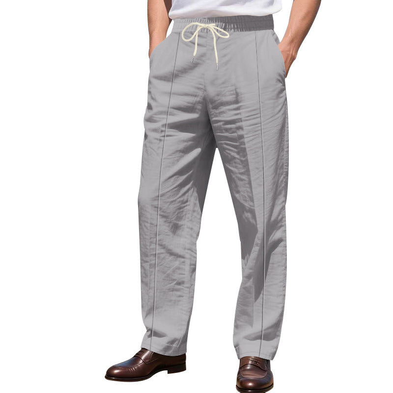 Men's elegant casual pants with adjustable waistband Lune London