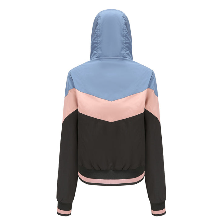Windbreaker jacket for women with practical zip pockets Lune London