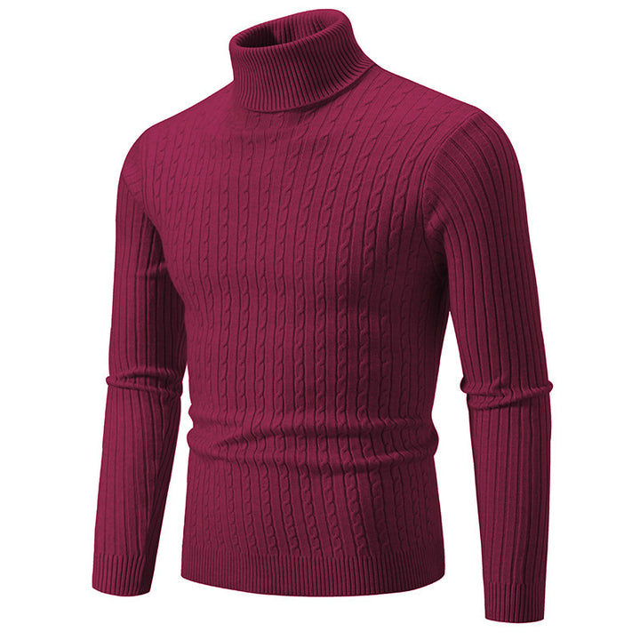 Men's turtleneck sweater in comfortable knit Lune London