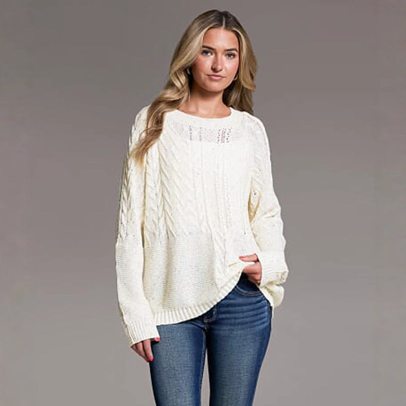 Pull en tricot pour femmes Chic & Stil
