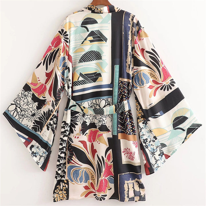 Ladies loose, printed Palazzo pants Lune London