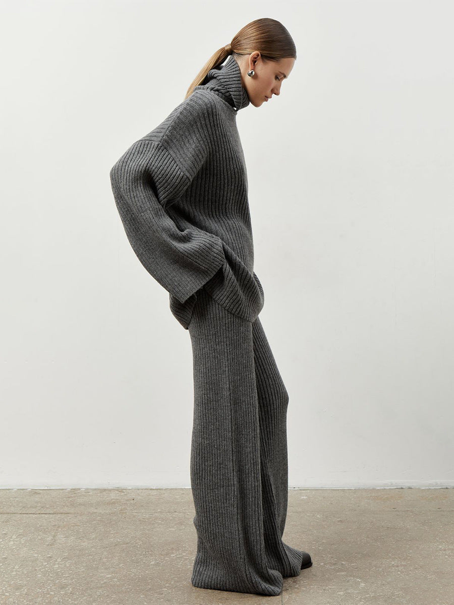 Women's chic and style knit outfit