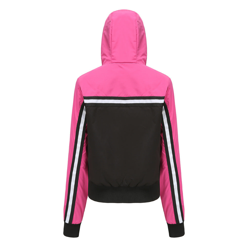 Women's sports jacket with modern stripe elements Lune London