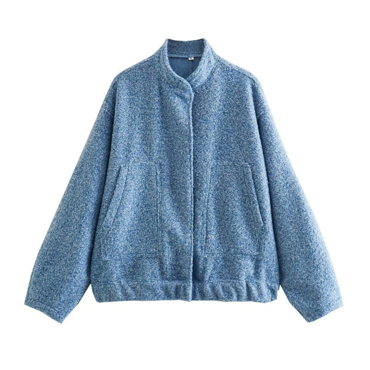 Cool oversized wool blend jacket Women Lune London