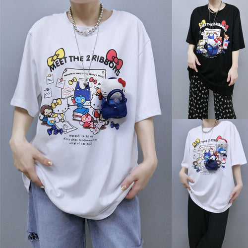Lune London oversized graphic T-shirt for women