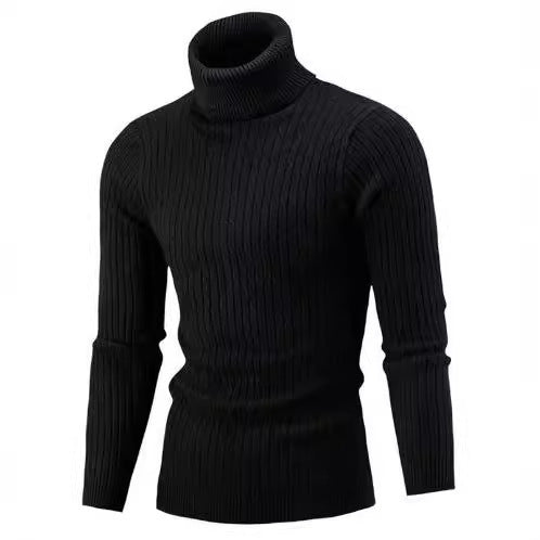 Men's turtleneck sweater in comfortable knit Lune London