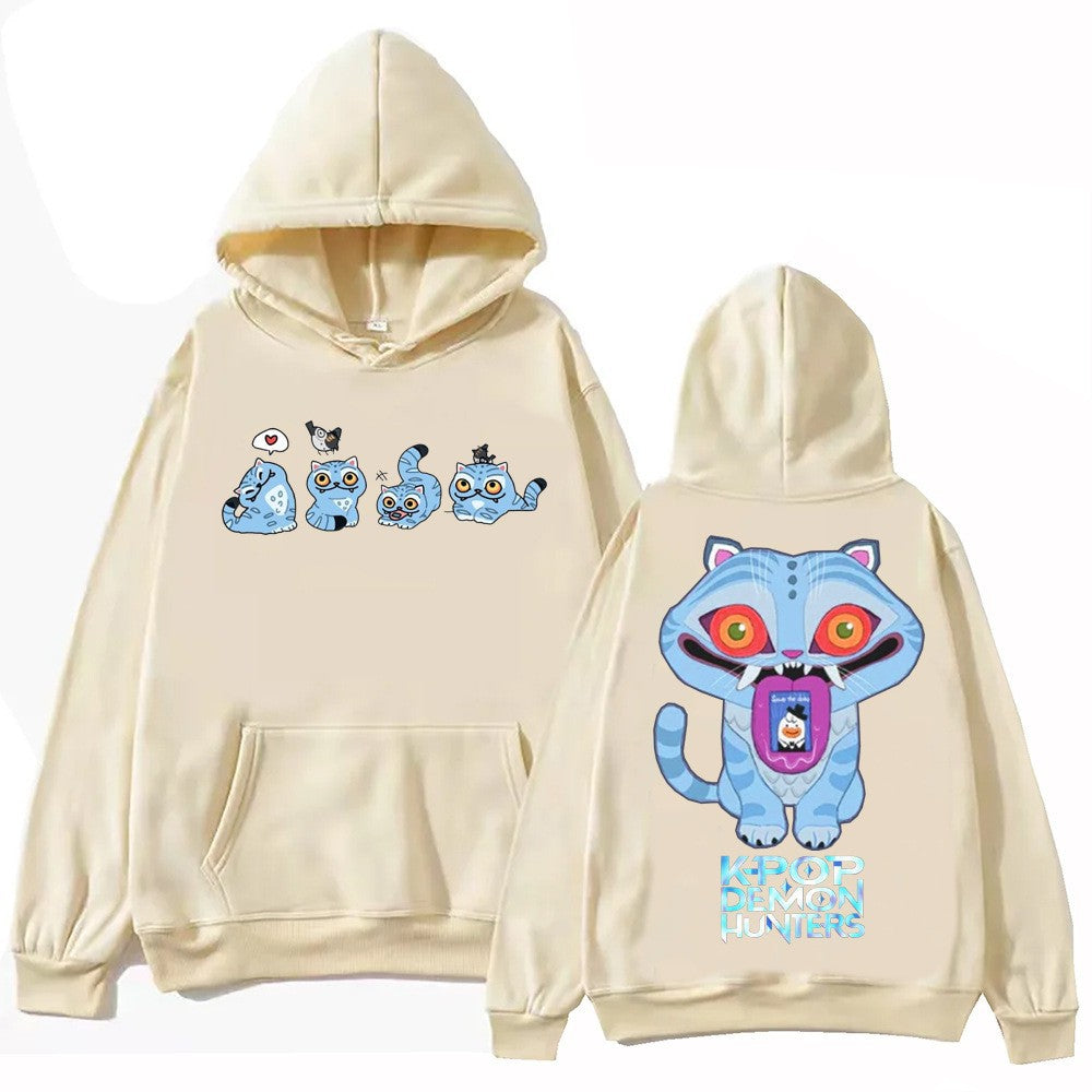 Women's hoodie with artistic animal motif and comfortable fit Chic & Stil