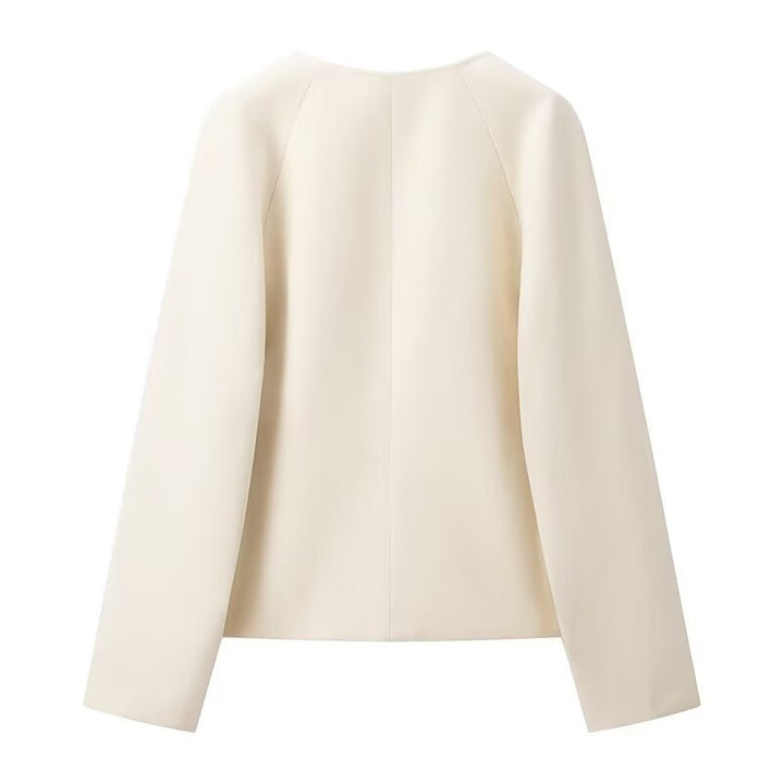 Women elegant short blazer with chic closure Lune London