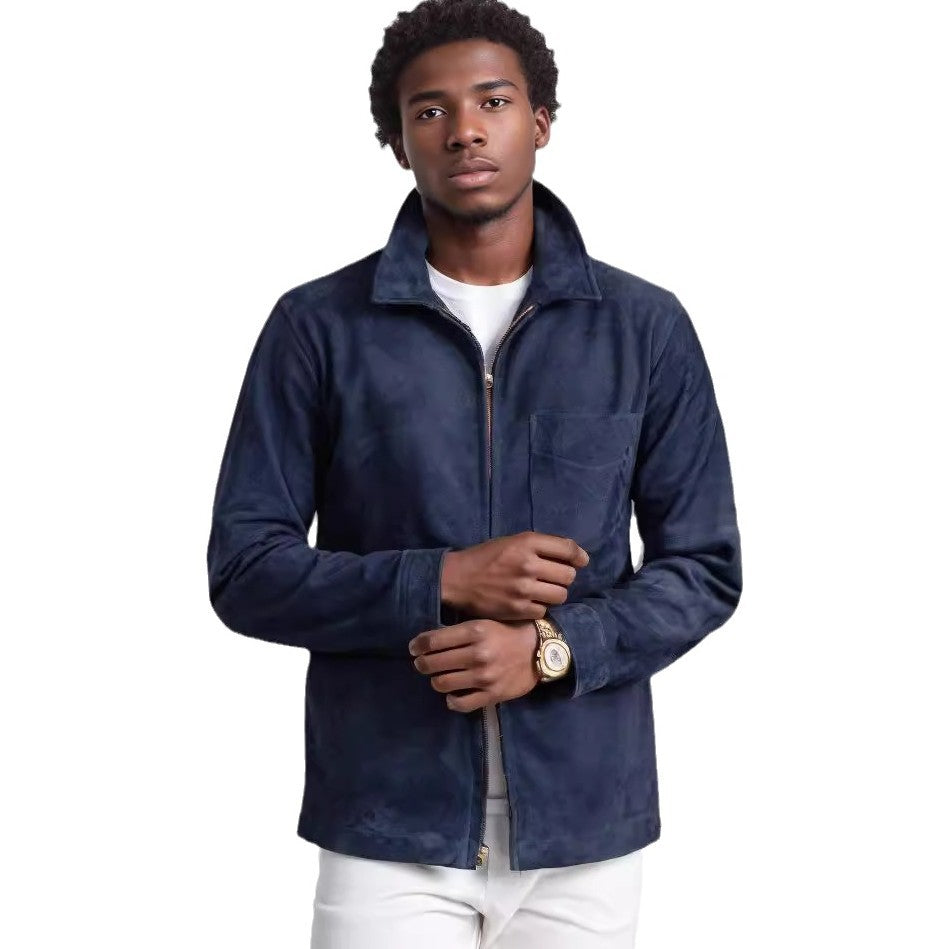 Softshell jacket for men with stand-up collar Lune London