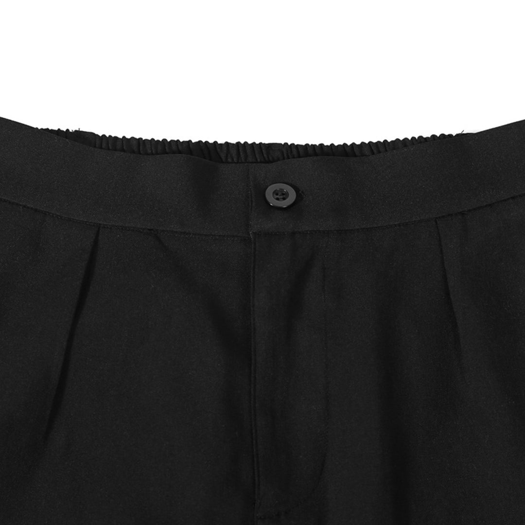 Elegant wide pants for men with elastic waist and side pockets Lune London