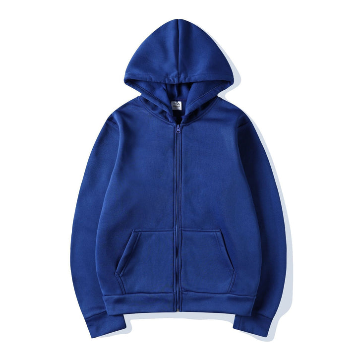 Hooded jacket for women with full zipper and practical front pockets Lune London