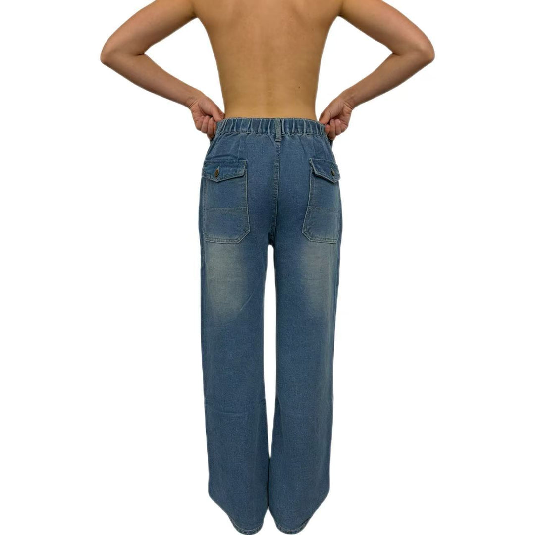 Women's High-Waist Jeans in Vintage Style Lune London