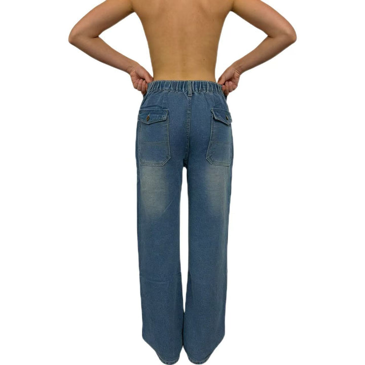 Women's High-Waist Jeans in Vintage Style Lune London