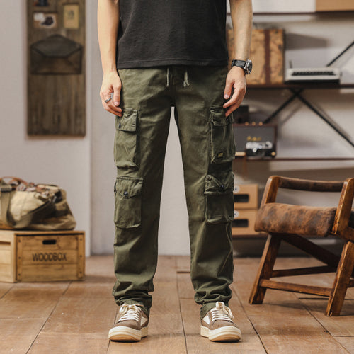Pantalon de jogging cargo pour hommes avec poches pratiques Lune London
