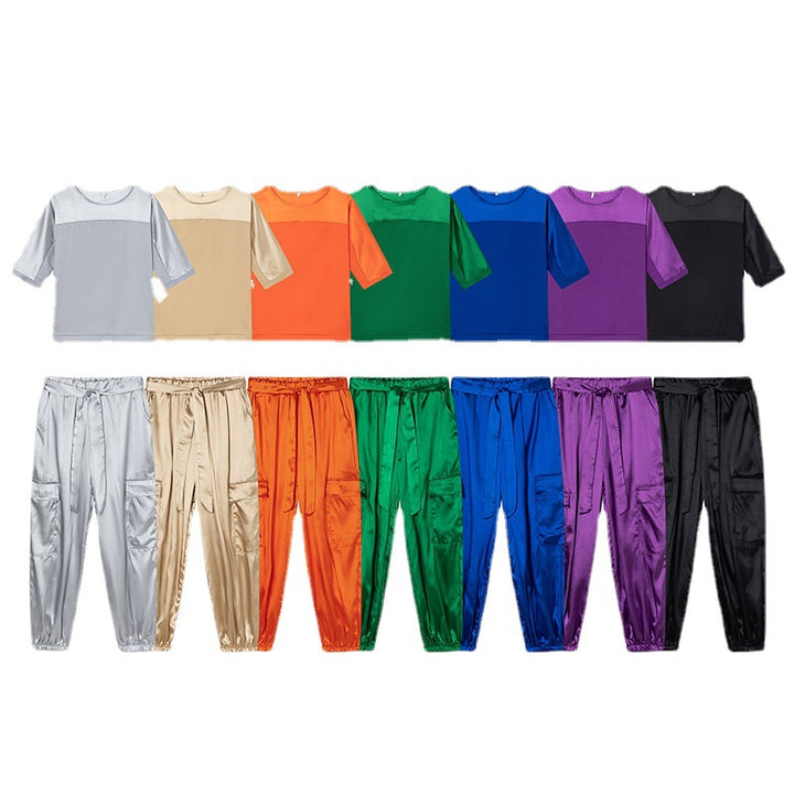 Chic Satin Lounge Set for Women