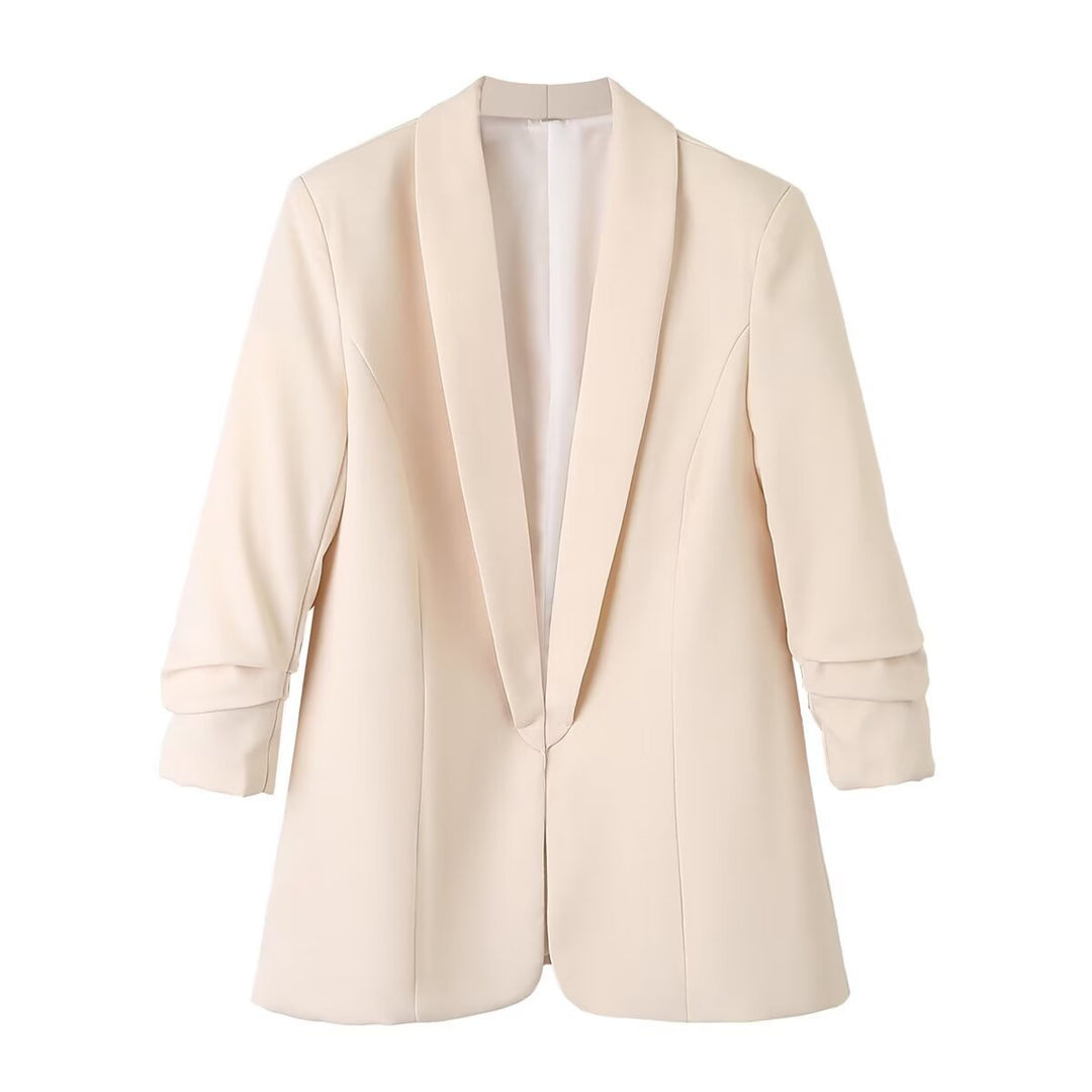 Oversized women's jacket without closure Lune London