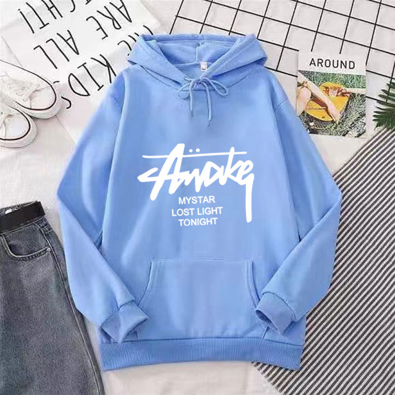 Ladies hoodie with modern lettering Chic & Stil