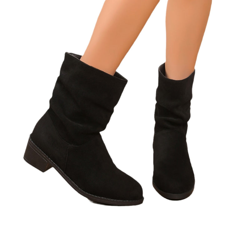 Casual design ankle boots for women and chic blurred style