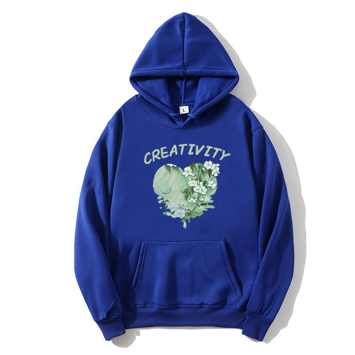 Women's hoodie with creative heart motif Chic & Stil