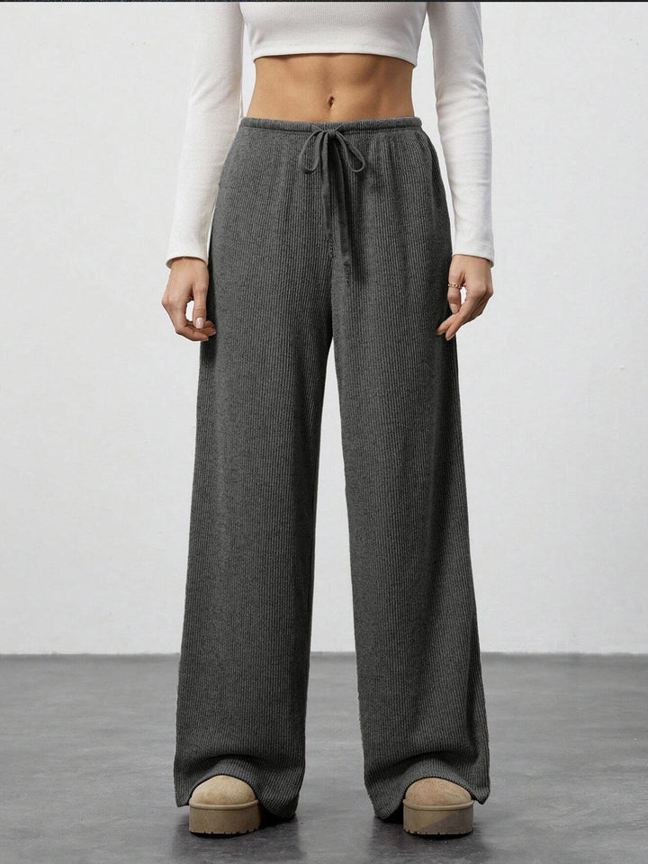 Pantalon en tricot ample pour femmes Chic & Stil