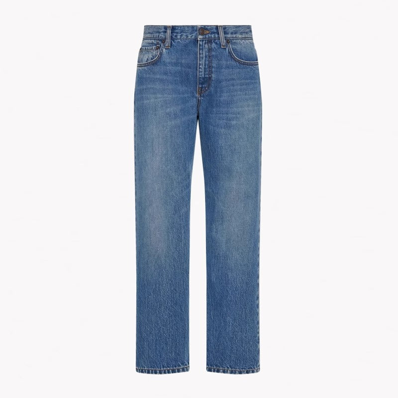Jeans taille haute pour femmes dans une coupe décontractée Chic & Stil