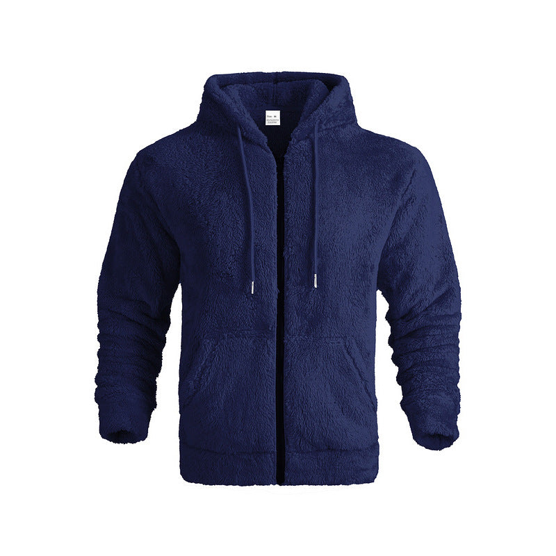 Men's Fleece Hoodie with soft lining and practical pockets Lune London