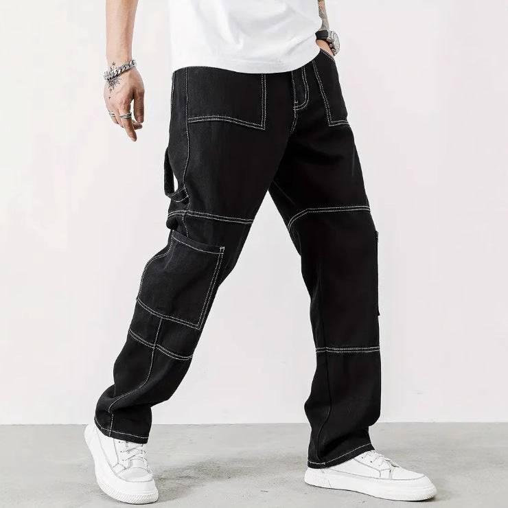 Men's cargo pants with modern pockets and relaxed fit Lune London