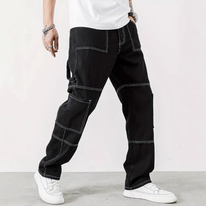 Men's cargo pants with modern pockets and relaxed fit Lune London
