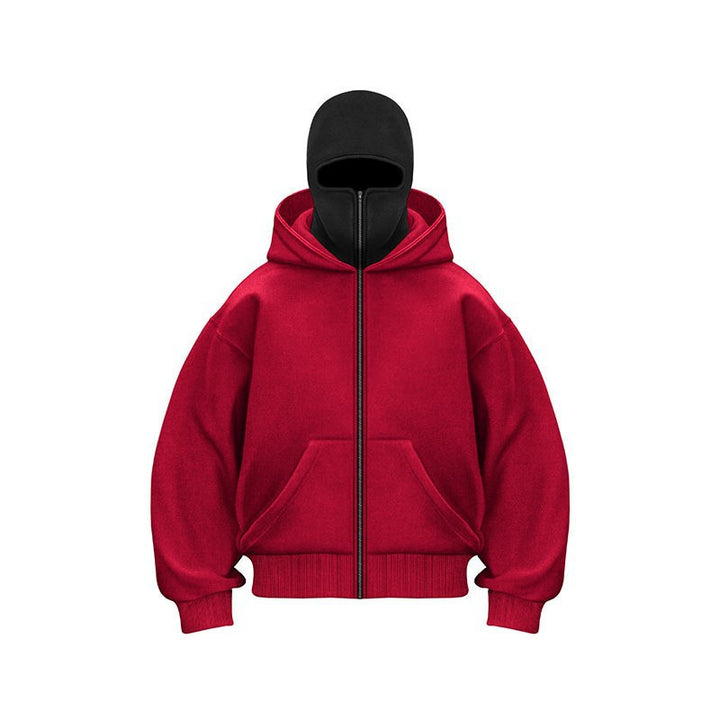 Ladies Oversized Hoodie Jacket with Full Zip Lune London