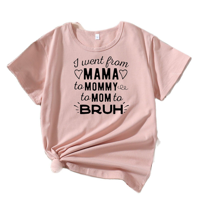 Women Graphic T-shirt Humorous Quote Lune London