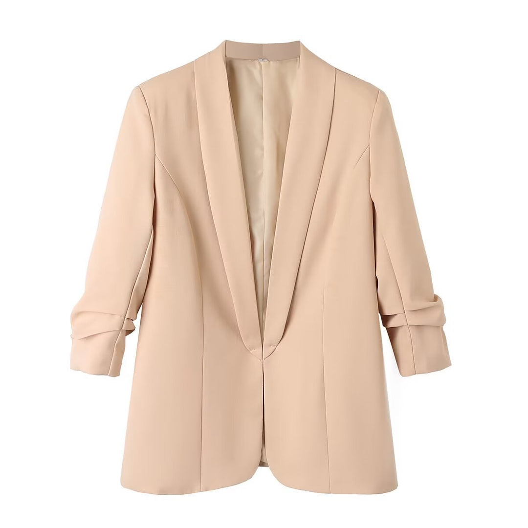 Oversized women's jacket without closure Lune London