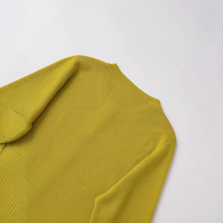 Ladies cardigan with button placket and feminine cut Lune London