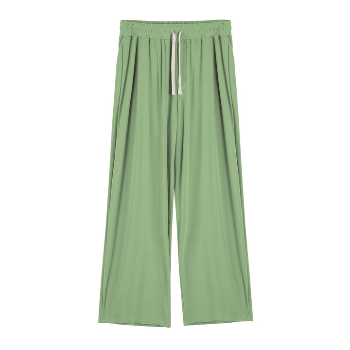 Wide lounge pants for women in innovative and breathable material Lune London