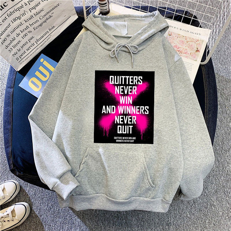 Women's hoodie with inspiring motif Chic & Stil