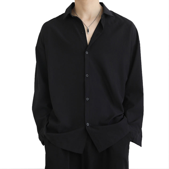 Elegantly tailored long-sleeve shirt for men in high-quality fabric Lune London