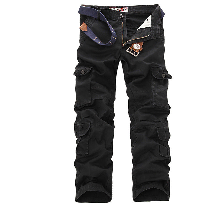 Multifunctional cargo pants for men with adjustable waist and numerous pockets Lune London