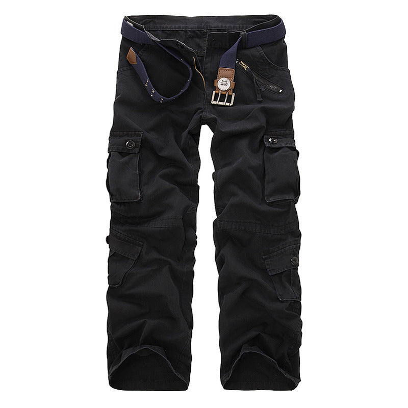 Lune London | Men's cargo pants with elastic waistband and versatile pockets