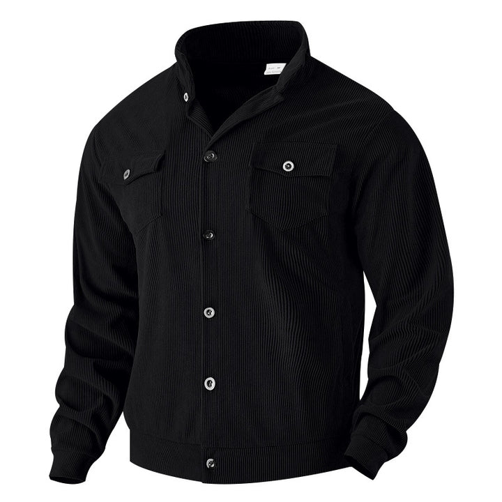 Vintage style men's jacket with practical pockets and structured design Lune London