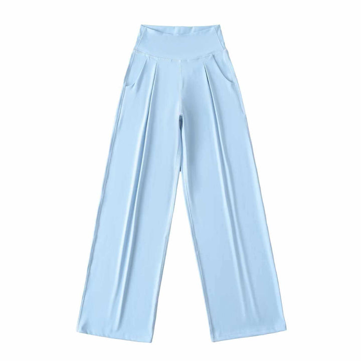 Elegant high-waisted palazzo pants for women Lune London